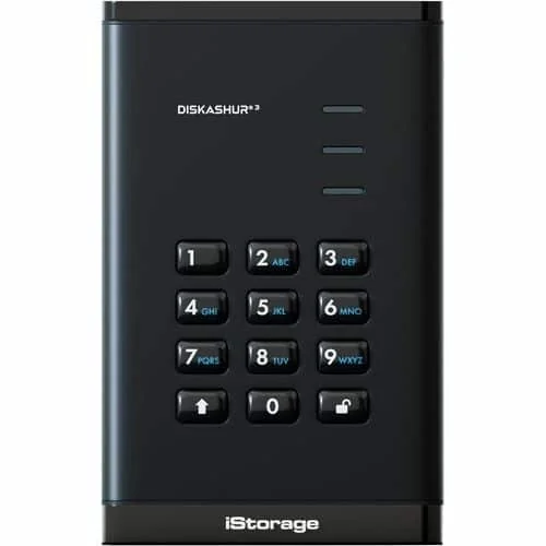 DISKASHUR3 HDD 256-BIT 4TB - IS-DA3-256-4000-B - ISDA32564000B